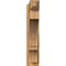 Ekena Millwork Balboa Rough Sawn Craftsman Outlooker, Western Red Cedar, 6"W x 26"D x 30"H OUT06X26X30BOA04RWR - alternate 2